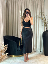 Load image into Gallery viewer, Anastasia Midi Skirt - Black