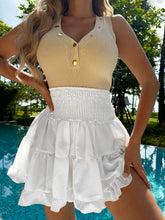 Load image into Gallery viewer, Lola Plain Shirred Waist Boho skirt