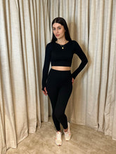 Load image into Gallery viewer, Mila Ribbed Active Two-piece Set