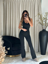 Load image into Gallery viewer, Selena Sculpt Unitard - Black